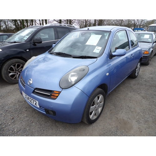 13 - A 2005 Nissan Micra SX 1.2 three door hatchback J34272 (petrol/manual), odometer reading 168,573 mil... 