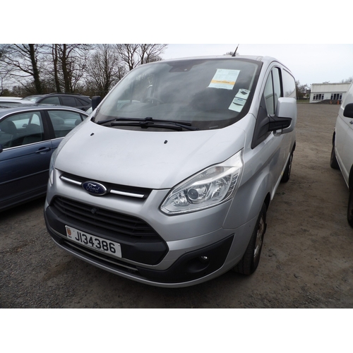 17 - A 2016 Ford Transit Custom 270S 2.0 TDCi panel van J134386 (diesel/manual), odometer reading 64,694 ... 