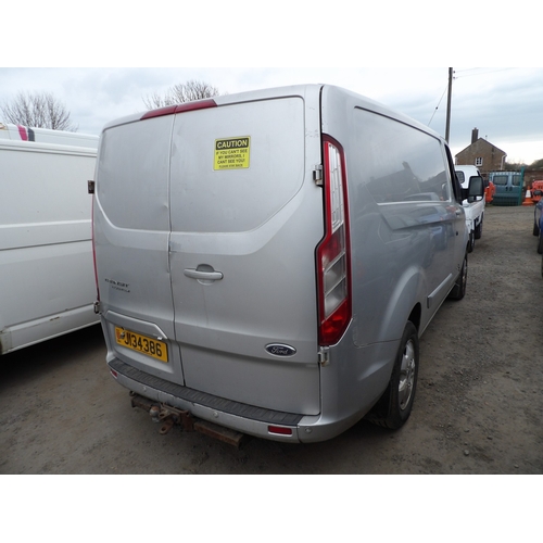 17 - A 2016 Ford Transit Custom 270S 2.0 TDCi panel van J134386 (diesel/manual), odometer reading 64,694 ... 