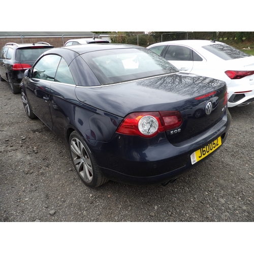 5 - A 2008 Volkswagen EOS Sport TSi 2.0 convertible J60052 (petrol/manual), odometer reading 49,480 mile... 