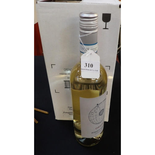 310 - A case (6 x 750ml) Orsino Pinot Grigio 2022