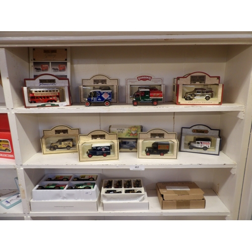 483 - A collection of boxed diecast model vehicles