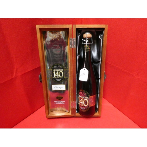 210 - A presentation bottle of Liberation 140 commemorative ale