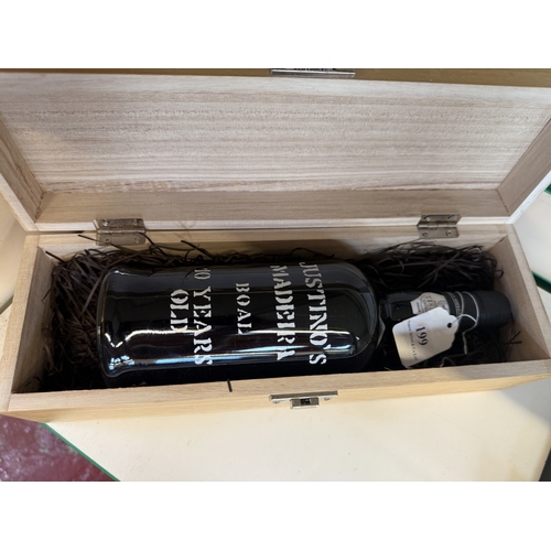 199 - A bottle of Justino's Madeira wine