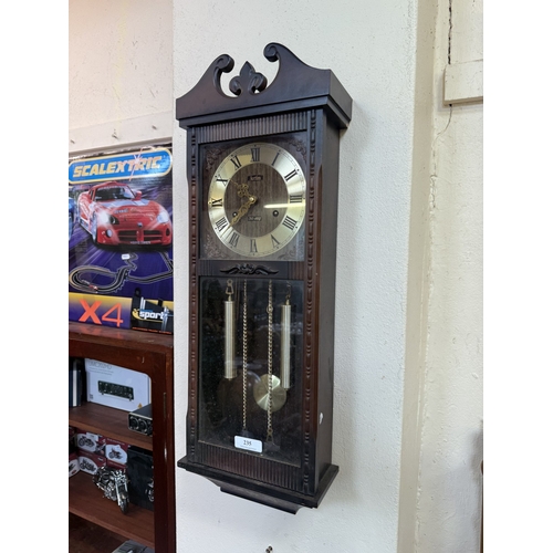 235 - A mid century Acctrim 30 day wall clock