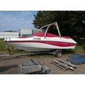 A Rinker 5.86 metre sports boat JY2390 complete with trailer