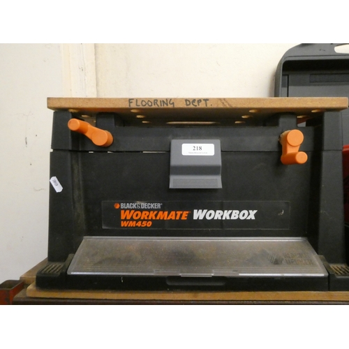 A Black & Decker Workmate work box