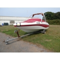 A Rinker 5.86 metre sports boat JY2390 complete with trailer ...