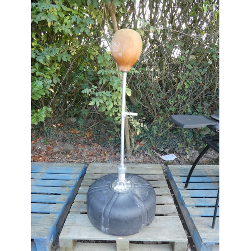 84 - A free standing Reflex punching bag