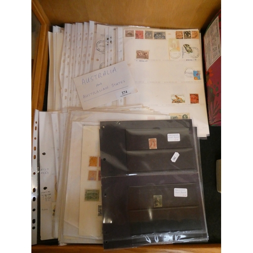 A large and varied collection of Australia and Australian States ...
