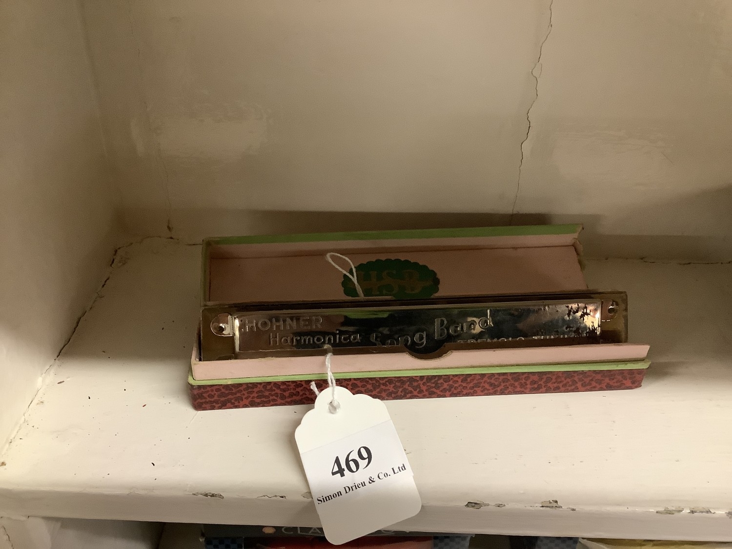 A Hohner harmonica