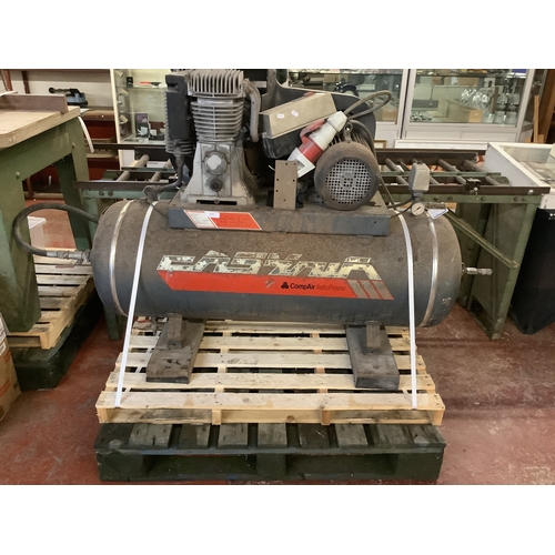 A CompAir Easyair E25 work shop compressor