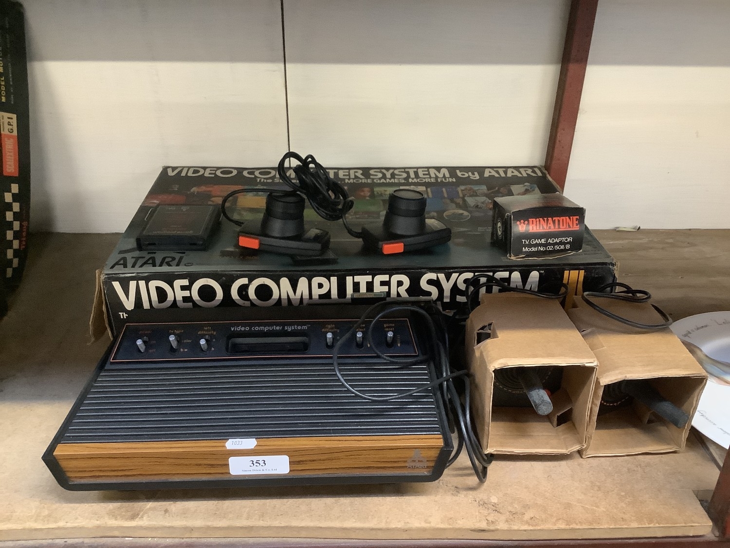 A mid century Atari video computer system
