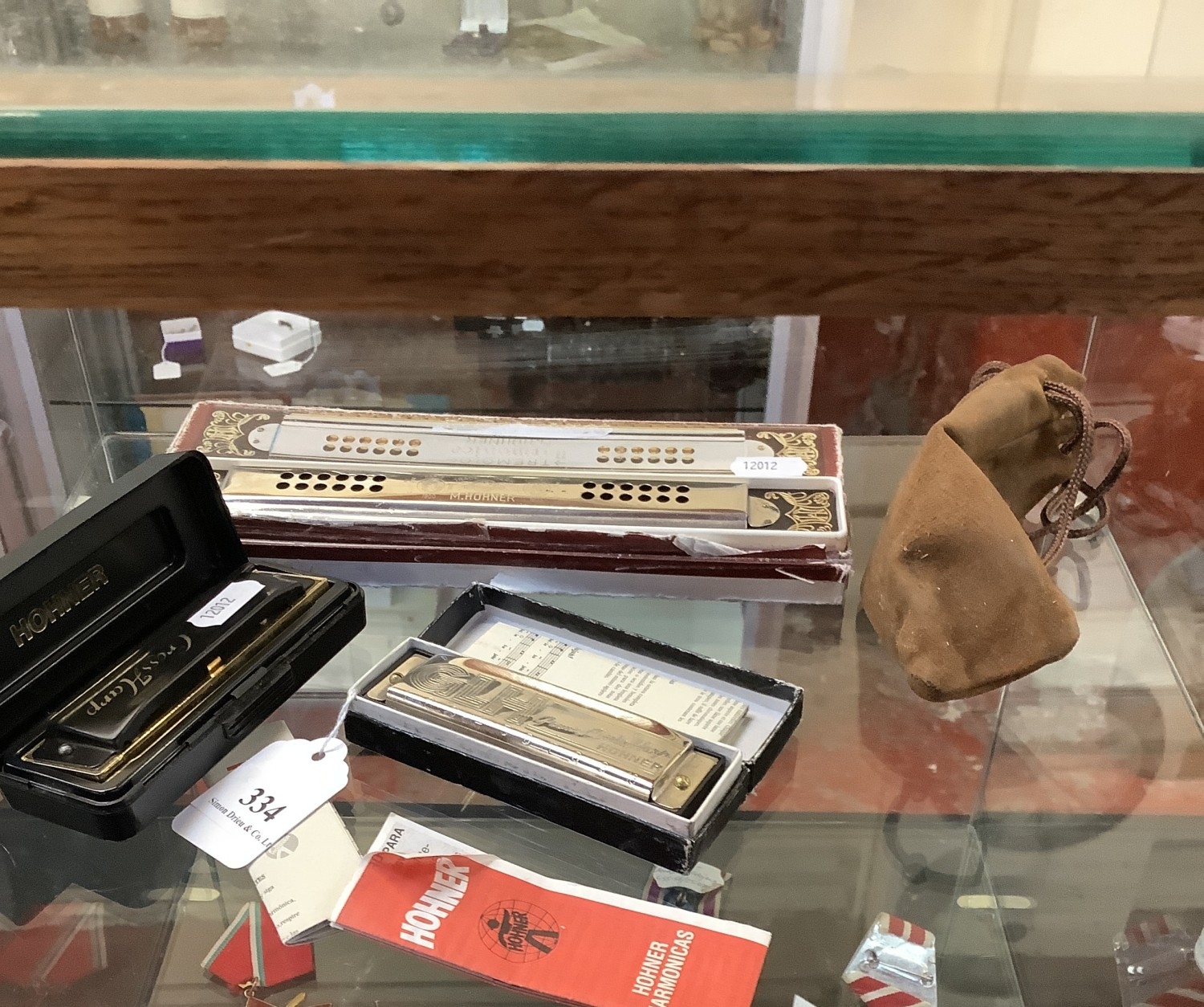 Three harmonicas