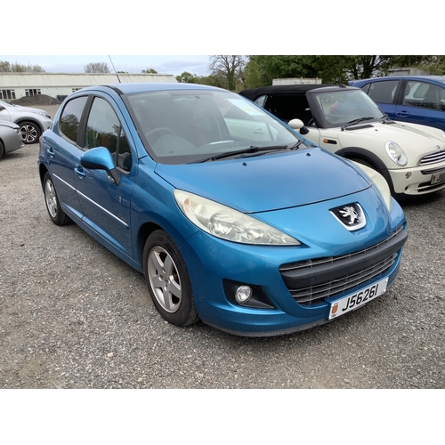 10 - A 2012 Peugeot 207 Sportium 1.4 VTi five door hatchback J56261 (petrol/manual), odometer reading 48,... 