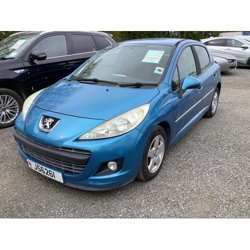 10 - A 2012 Peugeot 207 Sportium 1.4 VTi five door hatchback J56261 (petrol/manual), odometer reading 48,... 