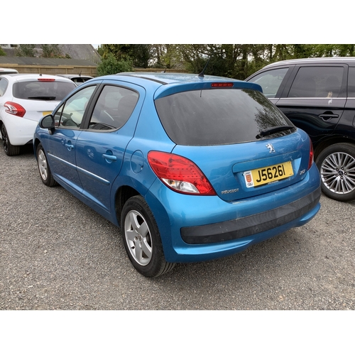 10 - A 2012 Peugeot 207 Sportium 1.4 VTi five door hatchback J56261 (petrol/manual), odometer reading 48,... 