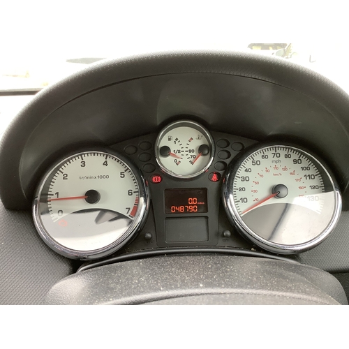 10 - A 2012 Peugeot 207 Sportium 1.4 VTi five door hatchback J56261 (petrol/manual), odometer reading 48,... 