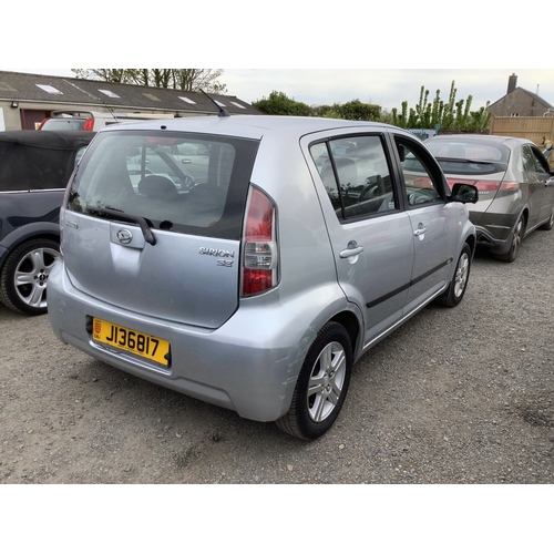 15 - A 2007 Daihatsu Sirion SE 1.3 five door hatchback J136817 (petrol/manual), odometer reading 59,961 m... 