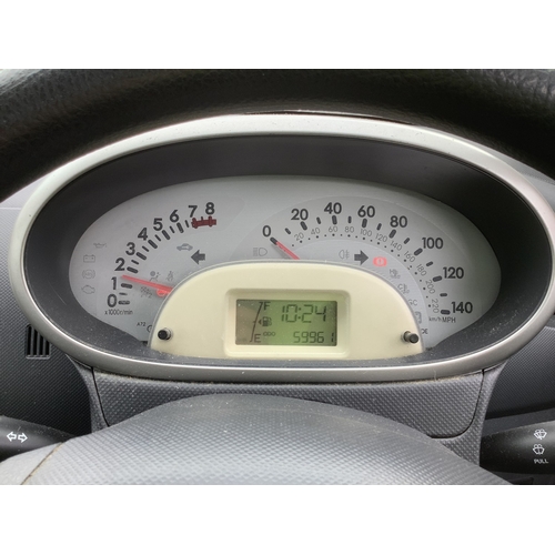 15 - A 2007 Daihatsu Sirion SE 1.3 five door hatchback J136817 (petrol/manual), odometer reading 59,961 m... 