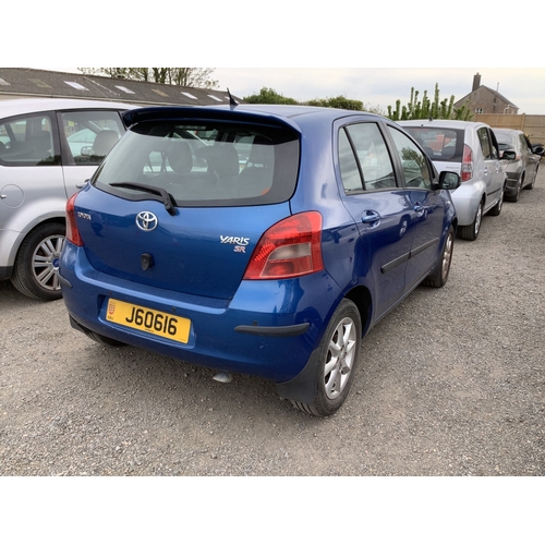 16 - A 2008 Toyota Yaris SR 1.3 five door hatchback J60616 (petrol/automatic), odometer reading 43,692 mi... 