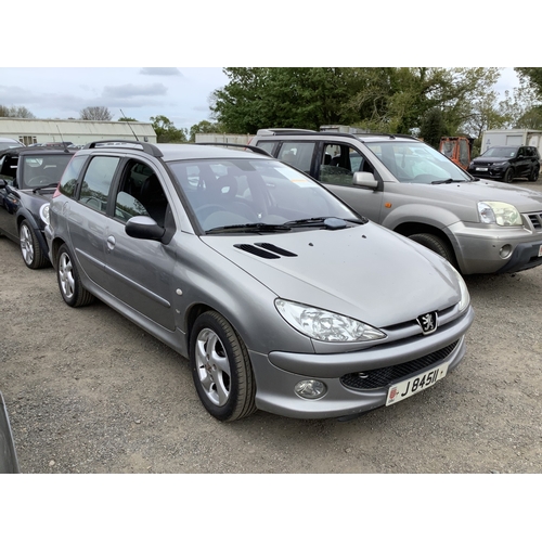 17 - A 2004 Peugeot 206 SW 1.6 XSi estate J84511 (petrol/automatic), odometer reading 108,056 miles - Tra... 