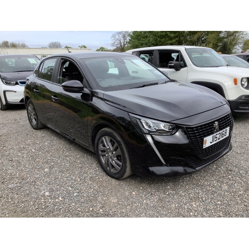 5 - A 2021 Peugeot 208 Active 1.2 five door hatchback J152168 (petrol/manual), odometer reading 18,898 m... 