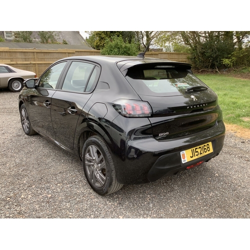 5 - A 2021 Peugeot 208 Active 1.2 five door hatchback J152168 (petrol/manual), odometer reading 18,898 m... 