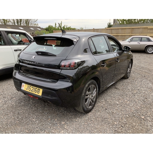 5 - A 2021 Peugeot 208 Active 1.2 five door hatchback J152168 (petrol/manual), odometer reading 18,898 m... 