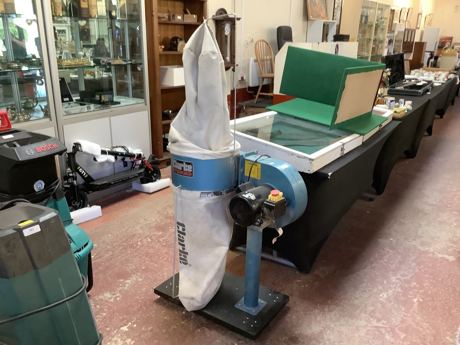 Clarke Woodworker dust extraction unit