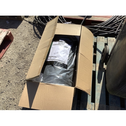 49 - A Brown Group Oil Drum Charcoal BBQ - new and boxed