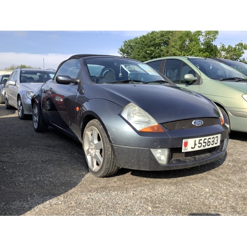 20 - A 2003 Ford Street KA 1.6 convertible J55633 (petrol/manual), odometer reading 54,389 miles - Trade ... 