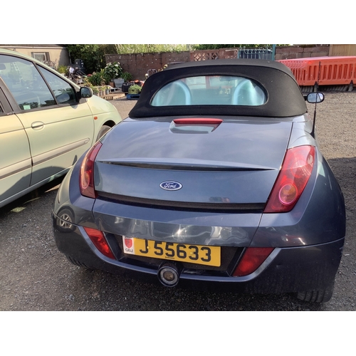 20 - A 2003 Ford Street KA 1.6 convertible J55633 (petrol/manual), odometer reading 54,389 miles - Trade ... 