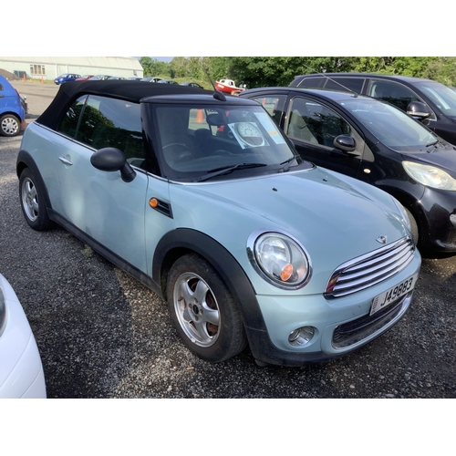 7 - A 2011 Mini One 1.6 convertible J49883 (petrol/manual), odometer reading 49,273 miles
