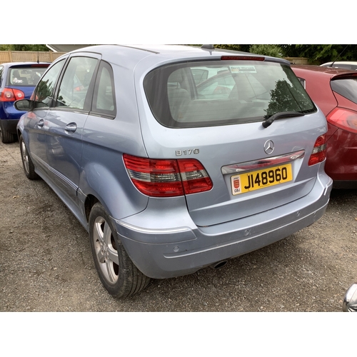 27 - A 2006 Mercedes-Benz B170 SE 1.7 five door hatchback J148960 (petrol/automatic), odometer reading 96... 