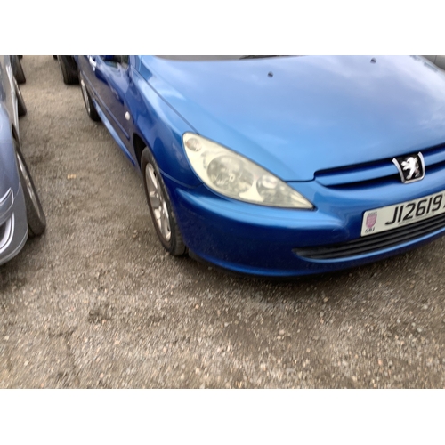 31 - A 2005 Peugeot 307 SW SE 2.0 HDi estate J126197 (diesel/manual), odometer reading 100,873 miles - Tr... 