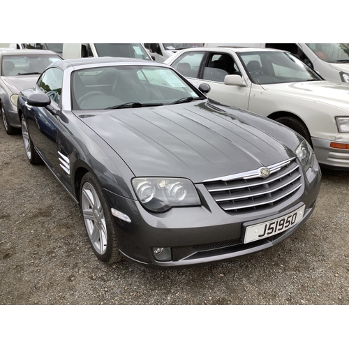 34 - A 2003 Chrysler Crossfire V6 3.2 coupe J51950 (petrol/automatic), odometer reading 30,574 miles