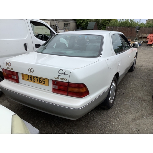 38 - A 1996 Lexus LS400 4.0 four door saloon J45765 (petrol/automatic), odometer reading 160,420 miles