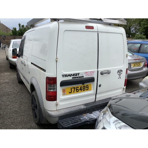 39 - A 2003 Ford Transit Connect T220 1.8 TDi panel van J76489 (diesel/manual), odometer reading 119,154 ... 