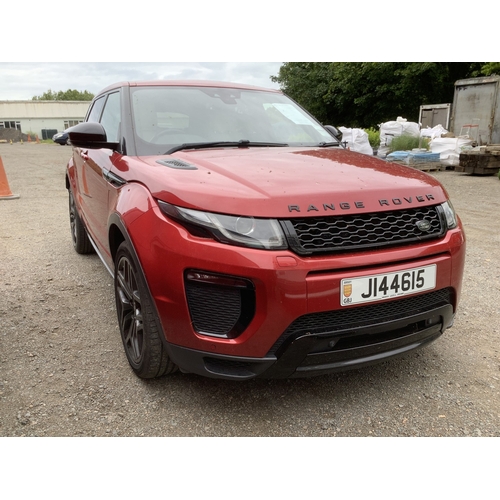 47 - A 2018 Range Rover Evoque Dynamic TD4 SUV J144615 (diesel/automatic), odometer reading 92,571 miles ... 