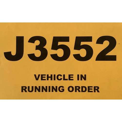 1 - J3553 - A four digit registration mark assigned to a 2005 Ford Fiesta 1.5 five door hatchback (petro... 