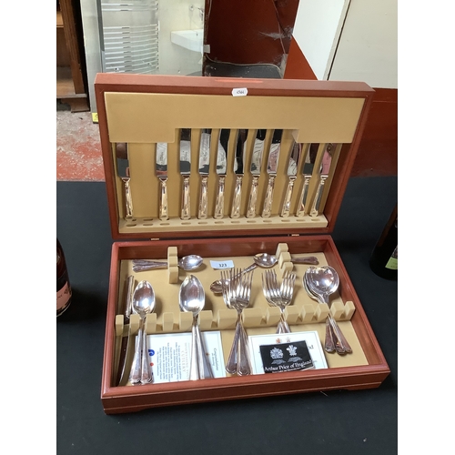 323 - A canteen of cutlery