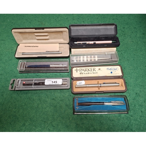 A collection of pens