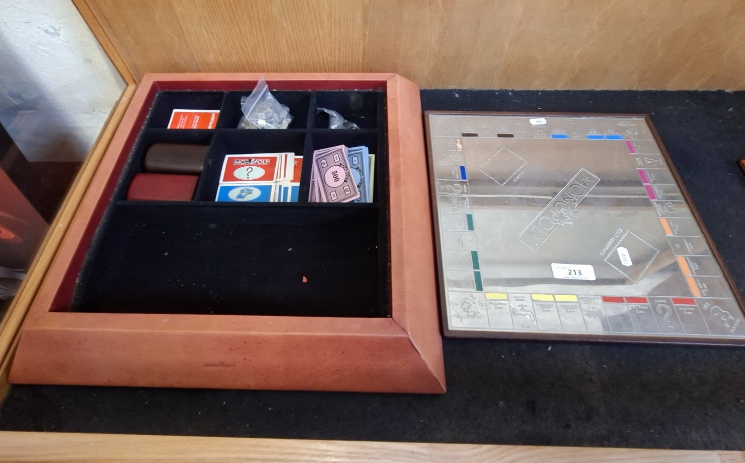 A deluxe Monopoly board game