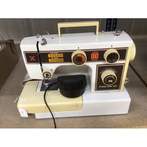 30 - Vintage sewing machine, sold as seen