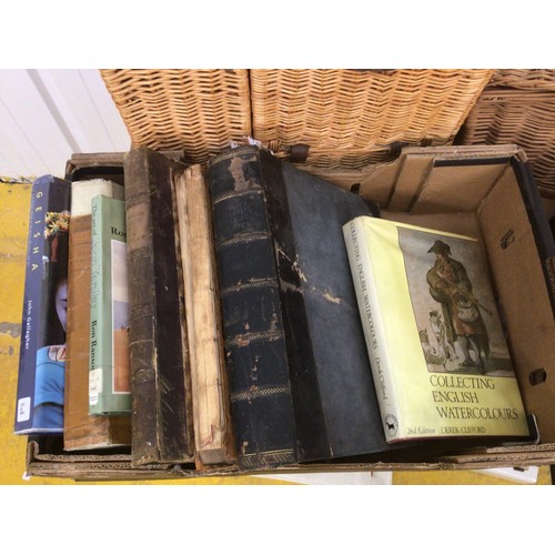 28 - Box of art books including The Art Treasure's Examiner - a record of The 1857 Manchester Exhibition,... 