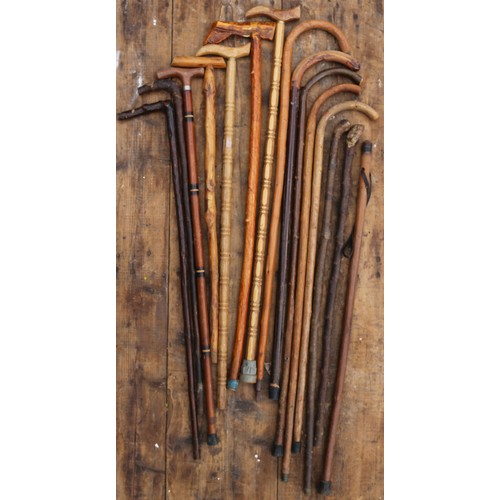 271 - 15 x Walking Sticks