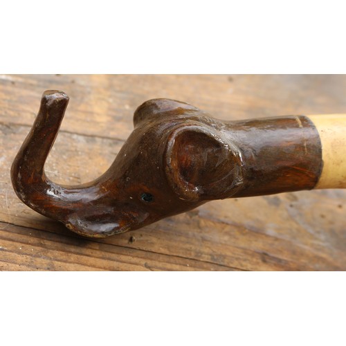 273 - Elephant Head Walking Stick