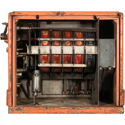 2 - Groetchen Twenty One Coin Operated Trade Stimulator Slot Machineappears to be mechanically complete ... 