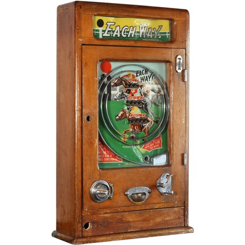 4 - Each Way Allwin Coin Operated Slot Machine by Oliver Whalesmechanically complete and working.Operati... 